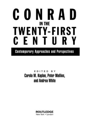 cover image of Conrad in the Twenty-First Century